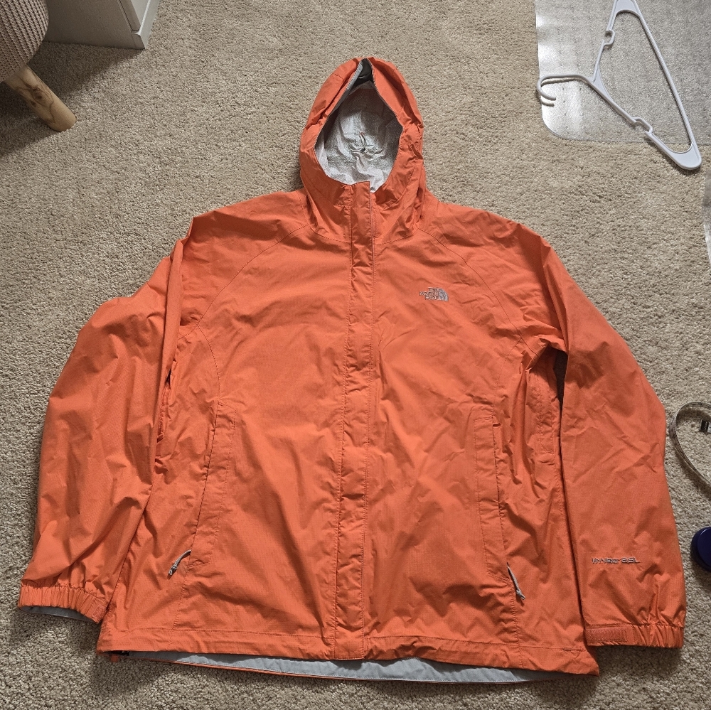 North Face Womens Rain Coat Size XL